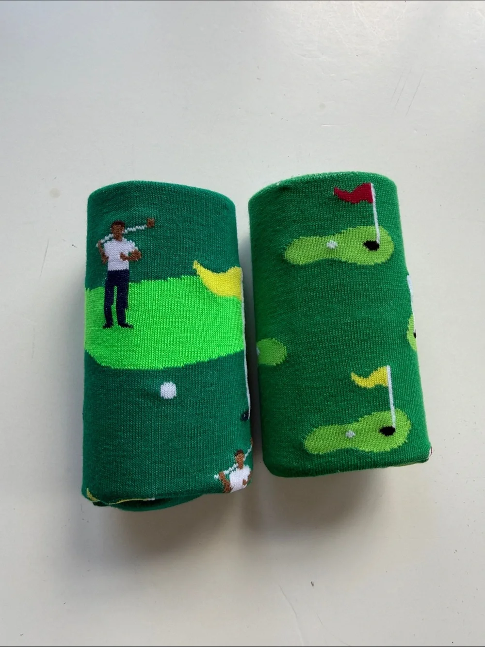 Men’s Socks Printed Novelty Crew 9 Pair One Size